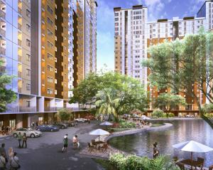 Sewa Apartement Lagoon Resort Bekasi Full Furniture Dan Full Wall Piper, View Lagoon